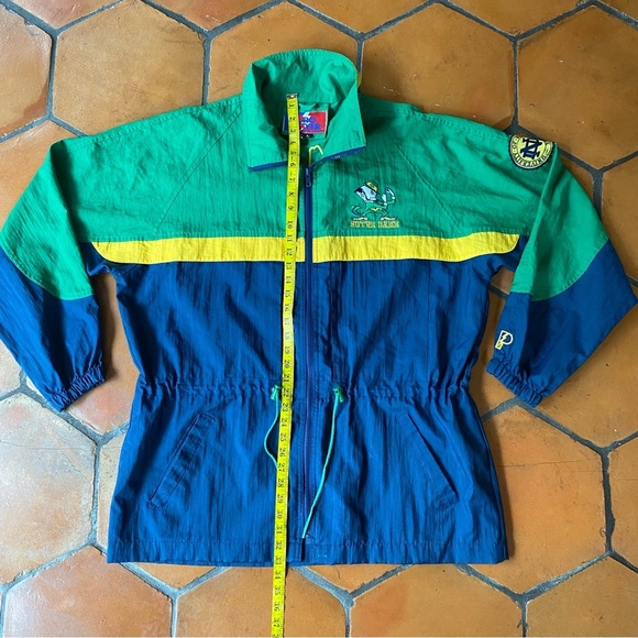 Vtg Pro Player Notre Dame Fightin Irish ND Jacket Mens Large Tail Gate College - Picture 10 of 10